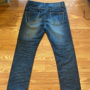 Ring of Fire blue jeans